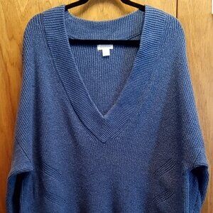 CHUNKY DROP SLEEVE SUNDANCE SWEATER